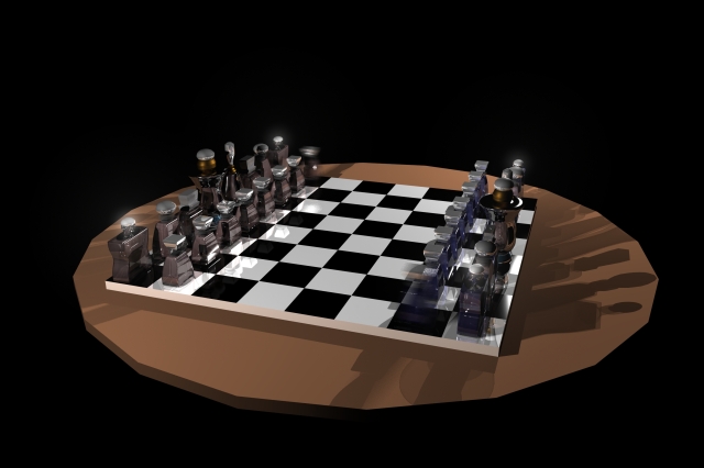 Chess Set with Motion 